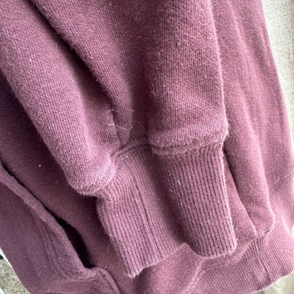 The North Face Burgundy Hoodie Small - Picture 5 of 6
